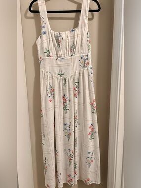 Vero Moda Cream Floral Sundress